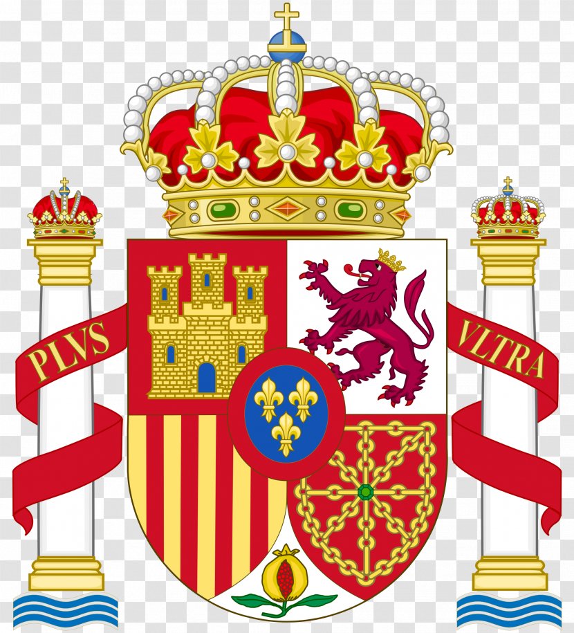 Coat Of Arms Spain Spanish Empire The King - Plus Ultra Transparent PNG