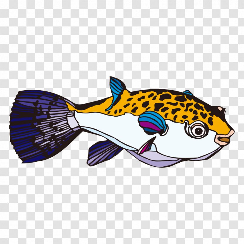 Mbu Pufferfish Fugu - Fishkeeping - Cartoon Fish Transparent PNG