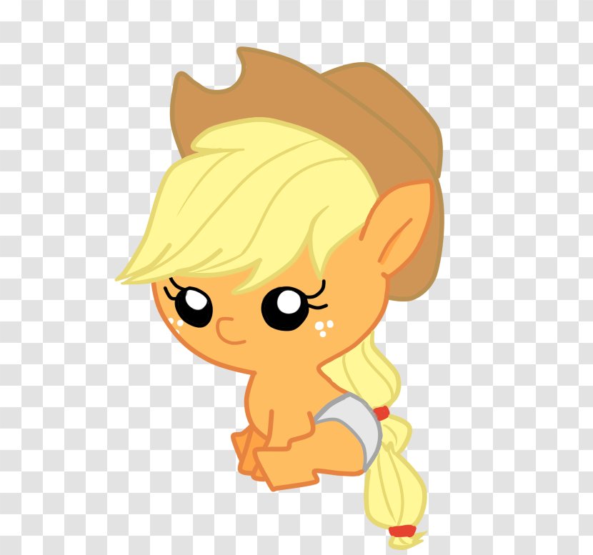 Applejack Pony Infant Rarity Twilight Sparkle - Cartoon - BAby Jack Transparent PNG