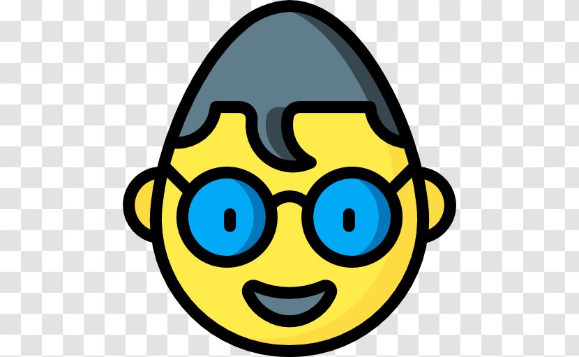 Smiley Emoji Clip Art - Eyewear Transparent PNG