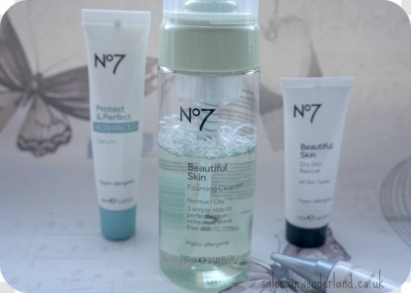 Lotion No7 Beautiful Skin Foaming Cleanser No. 7 Liquid - Solution - Foam Transparent PNG