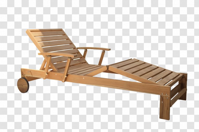 Deckchair Table Garden Furniture Teak Bench - Outdoor Transparent PNG