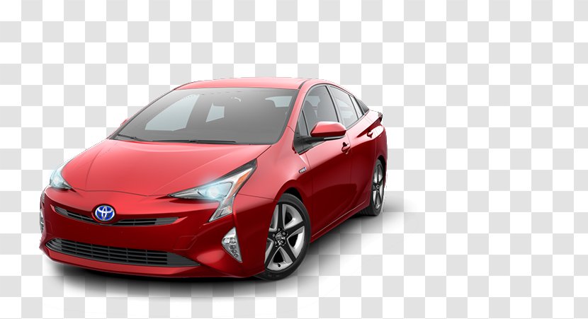 2018 Toyota Prius One Hatchback Car Two Vehicle - Automotive Lighting Transparent PNG