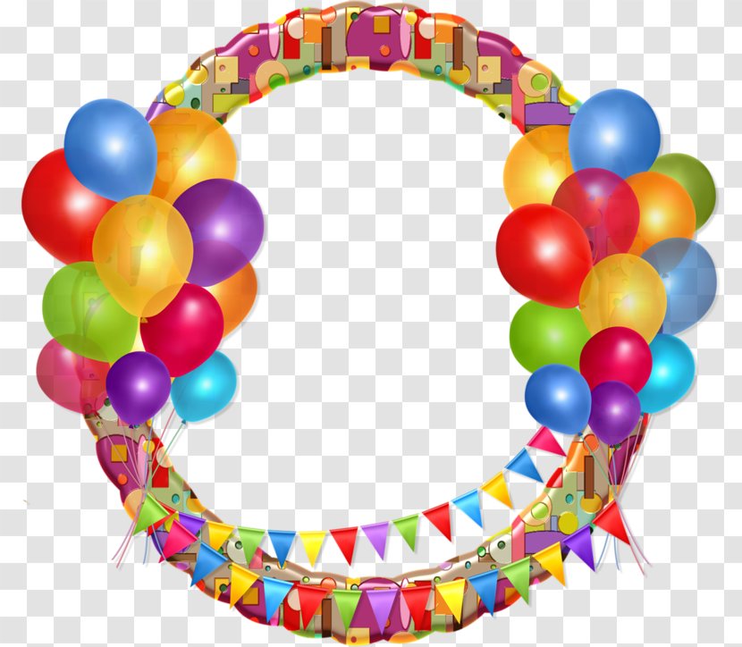 Birthday Borders And Frames Balloon Clip Art - Anniversary Transparent PNG