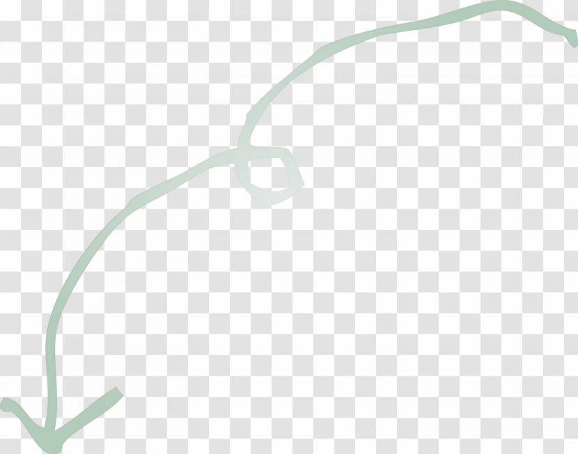 Curved Arrow Transparent PNG