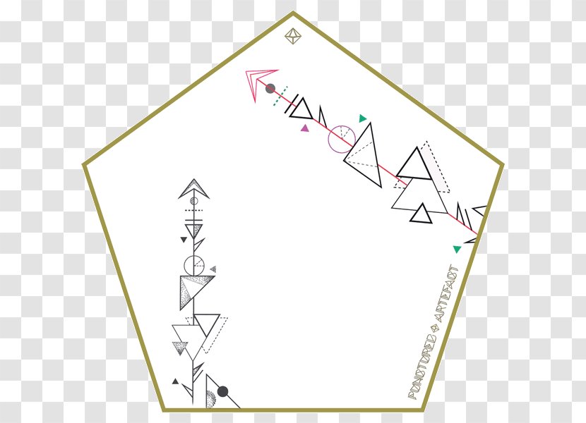 Paper Geometry Flash Triangle Symbol - Area - Ink Shading Material Transparent PNG