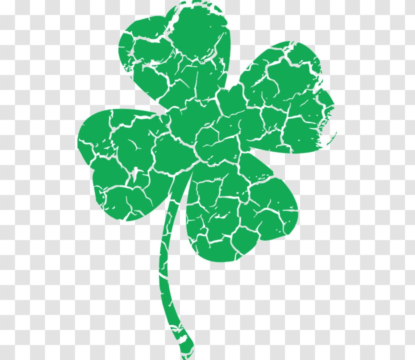 Shamrock Clip Art Saint Patrick's Day Four-leaf Clover Portable Network Graphics - Leaf - Fourleaf Transparent PNG