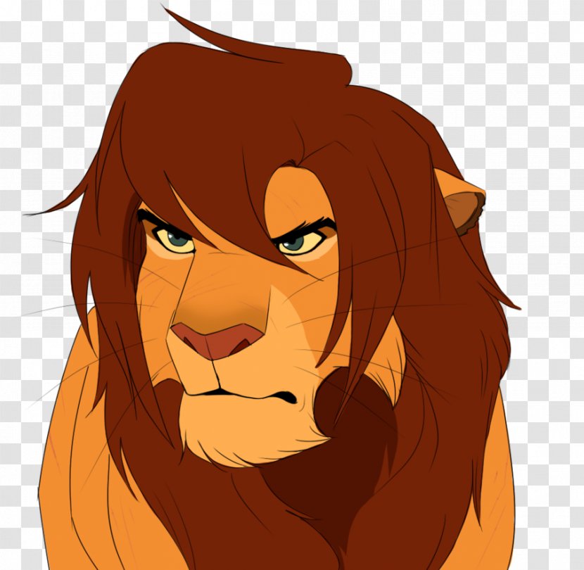 Nala Simba Kion YouTube Lion - Cartoon - King Transparent PNG