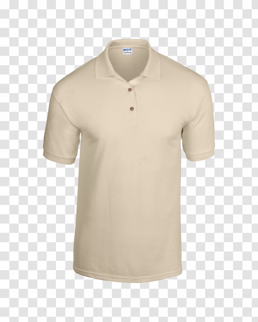 T-shirt Polo Shirt Collar Gildan Activewear - Button Transparent PNG
