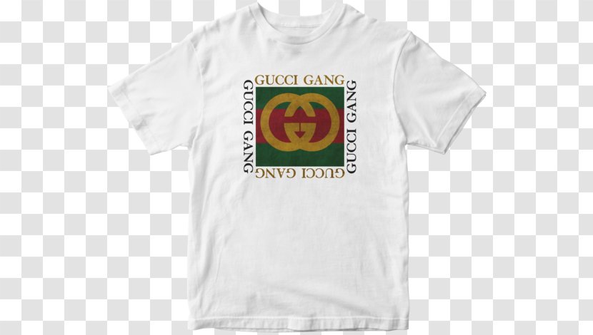 T-shirt Hoodie Clothing Top - Active Shirt - Gucci Gang Transparent PNG