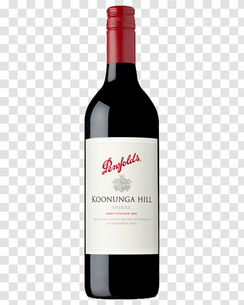 Penfolds Cabernet Sauvignon Blanc Wine Shiraz - Bottle - And Food Matching Transparent PNG