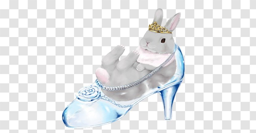 Easter Bunny French Lop Hare Rabbit Illustration - Shoe - Hand-painted Watercolor Transparent PNG