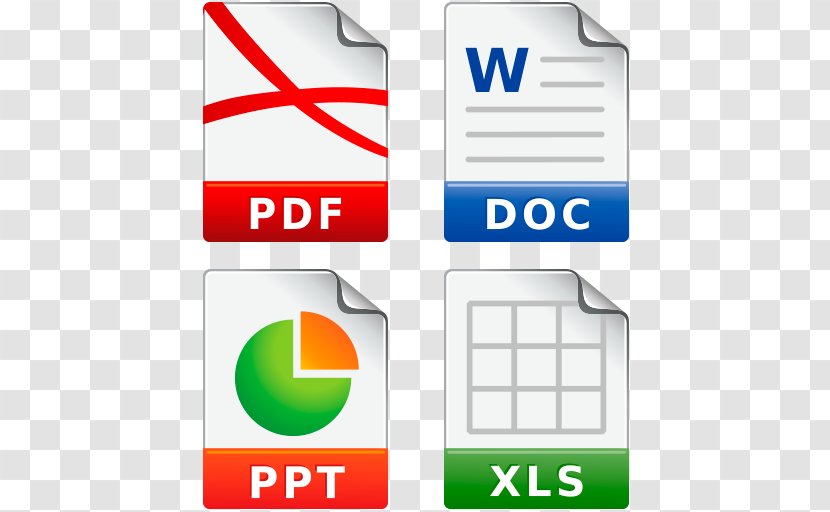 PDF Microsoft Word Doc - Text - Android Transparent PNG