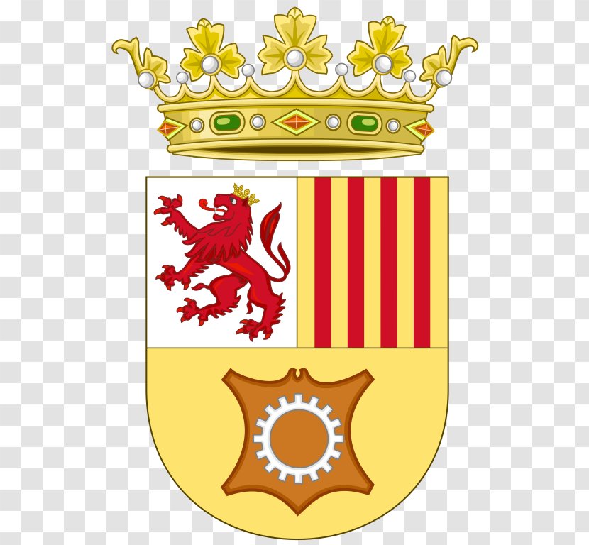 Crown Of Castile Kingdom Spain Coat Arms Crest - Ponce De Leon Avenue Transparent PNG