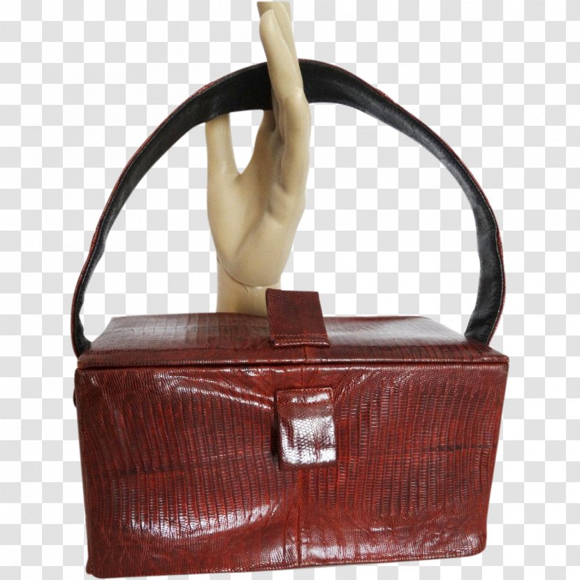 Handbag 1960s 1940s Leather - Bag - Purse Transparent PNG