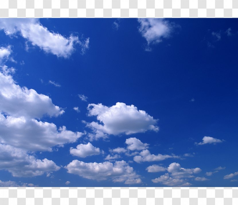Cloud Sky Blue Wallpaper - Cloudscape Transparent PNG