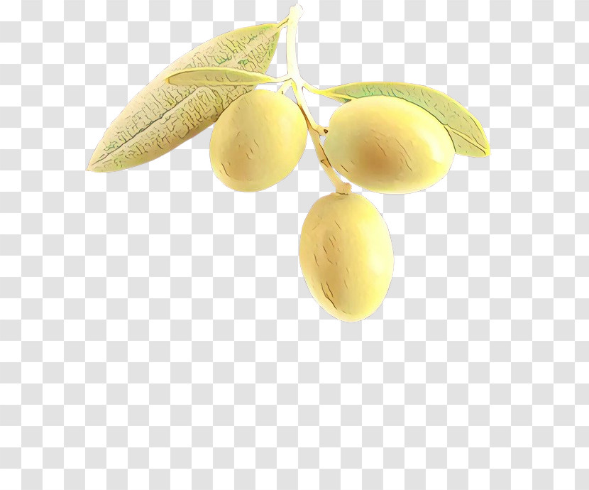 Yellow Fruit Plant Olive Food Transparent PNG