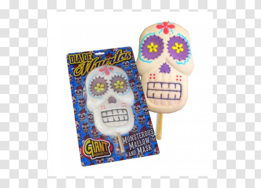 Lollipop Gummi Candy Gelatin Dessert Fudge - American Skull Transparent PNG