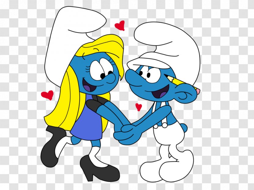 Crazy Smurf Papa Handy Vanity Hefty - Tree Transparent PNG