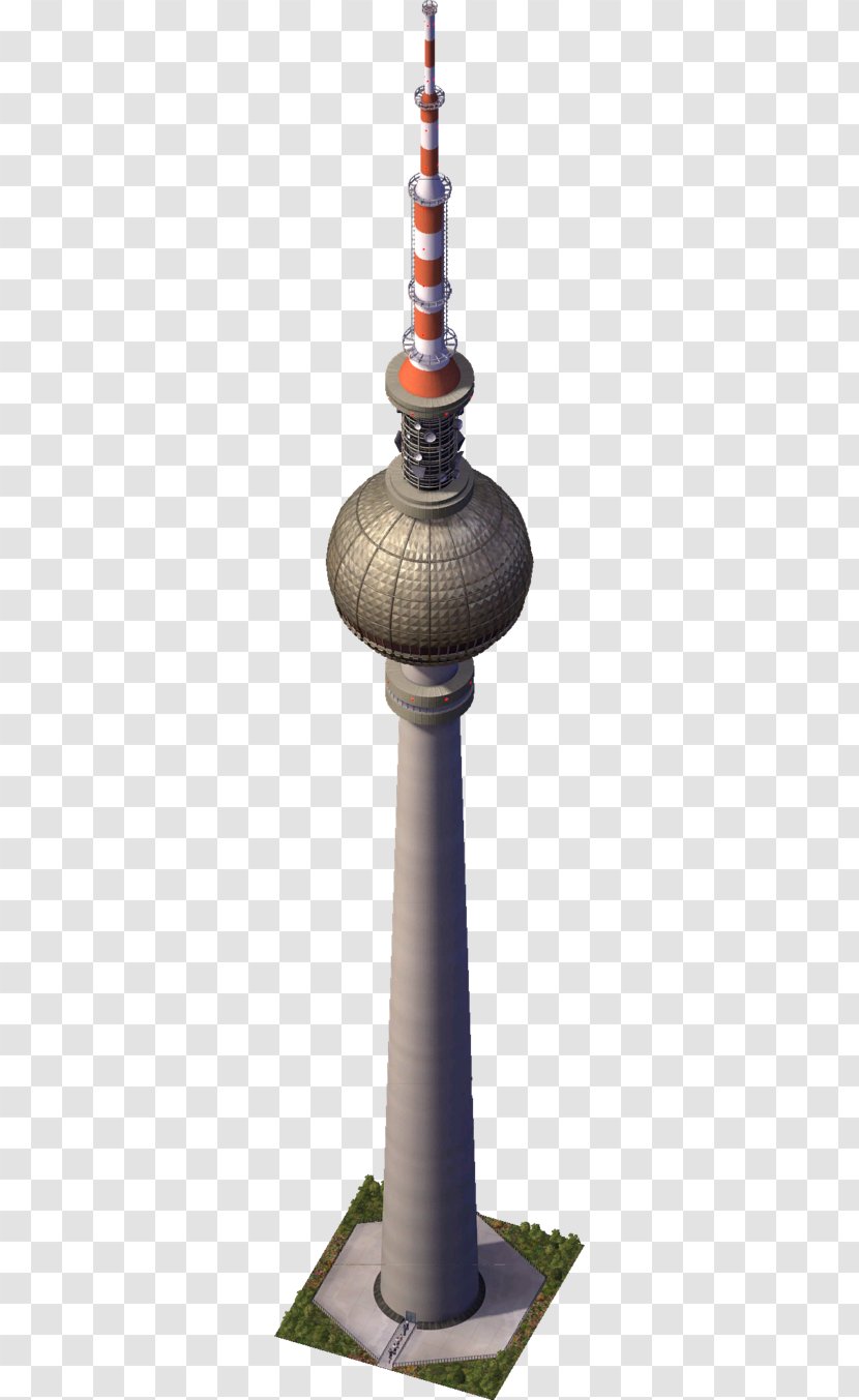Fernsehturm Alexanderplatz SimCity 4 Tower - Hollywood Sign Transparent PNG