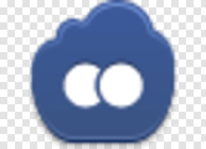 Button Clip Art - Electric Blue - Flicker Transparent PNG