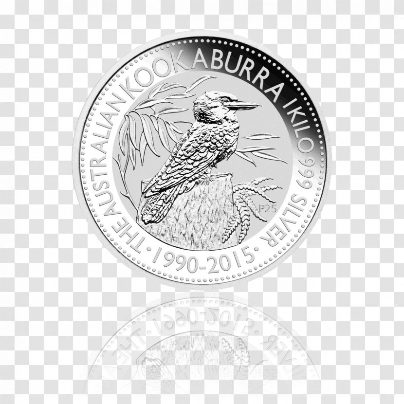 Perth Mint Laughing Kookaburra Australian Silver Bullion Coin - Coins Transparent PNG