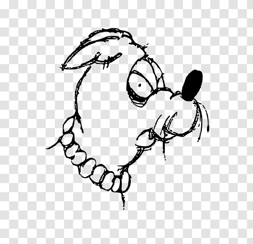 Download Clip Art - Cartoon - Mean Dog Transparent PNG
