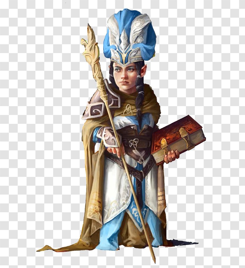 Dungeons & Dragons Pathfinder Roleplaying Game Concept Art Halfling Gnome - Cleric Transparent PNG