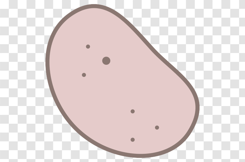 Beige Oval Transparent PNG