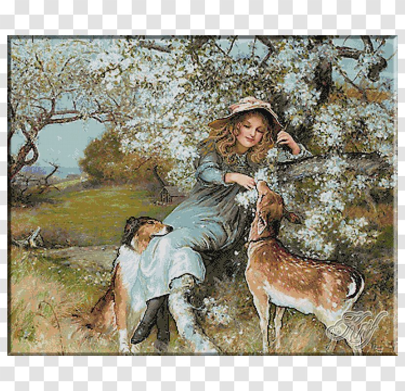 Painting Artist Fine Art Work Of - Goats Transparent PNG