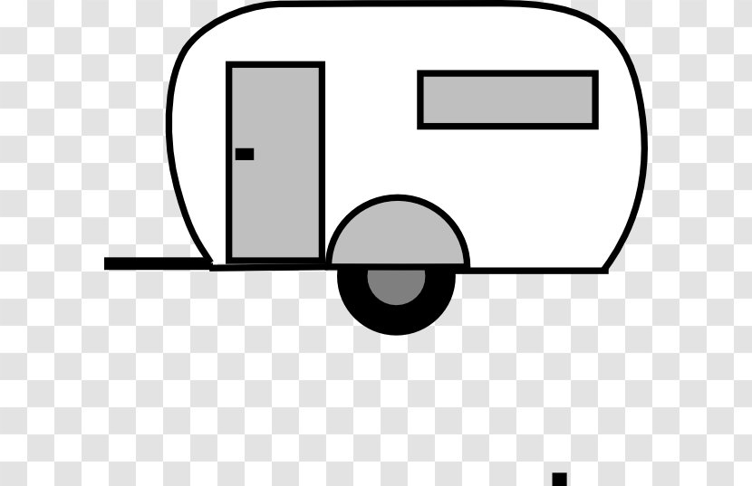 Caravan Recreational Vehicle Clip Art - Number - Travel Trailer Cliparts Transparent PNG