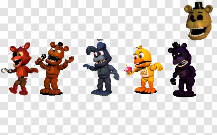Action & Toy Figures Animatronics Figurine Animated Cartoon Character - Fnaf Shadow Transparent PNG