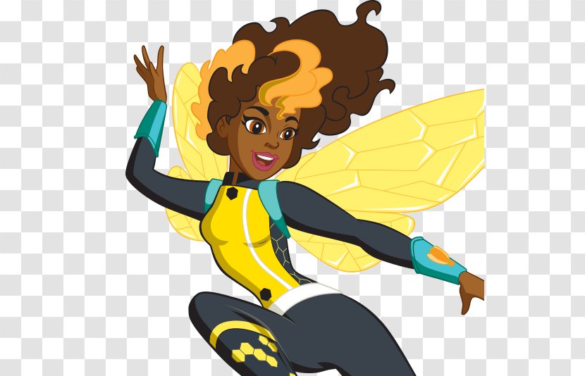DC Super Hero Girls Bumblebee Poison Ivy Superhero Female - Dc - Comics Transparent PNG