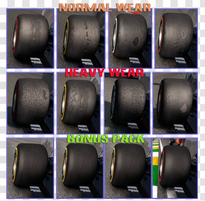 F1 2013 2014 Tire Car Pirelli - Brake - Tires Transparent PNG