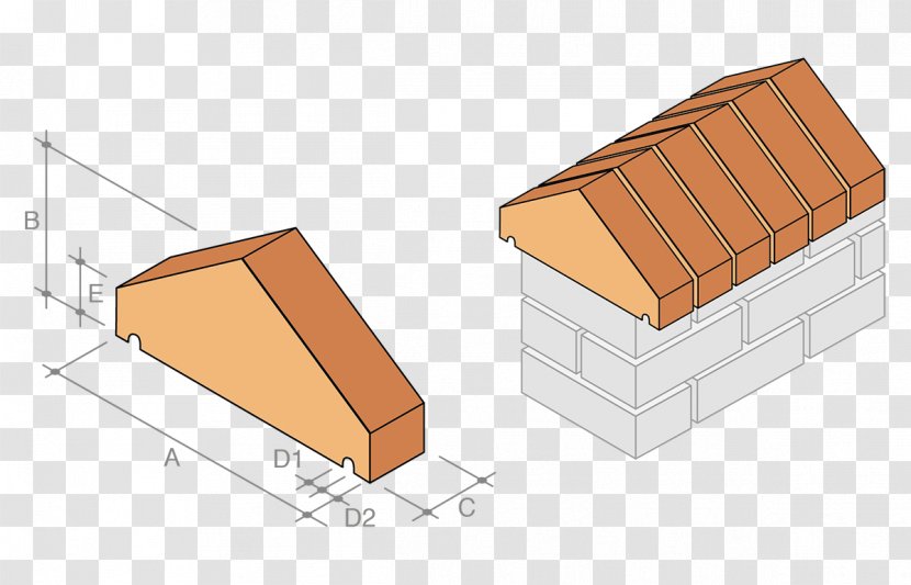 Coping Brick Wood Wall Building - Tall Transparent PNG