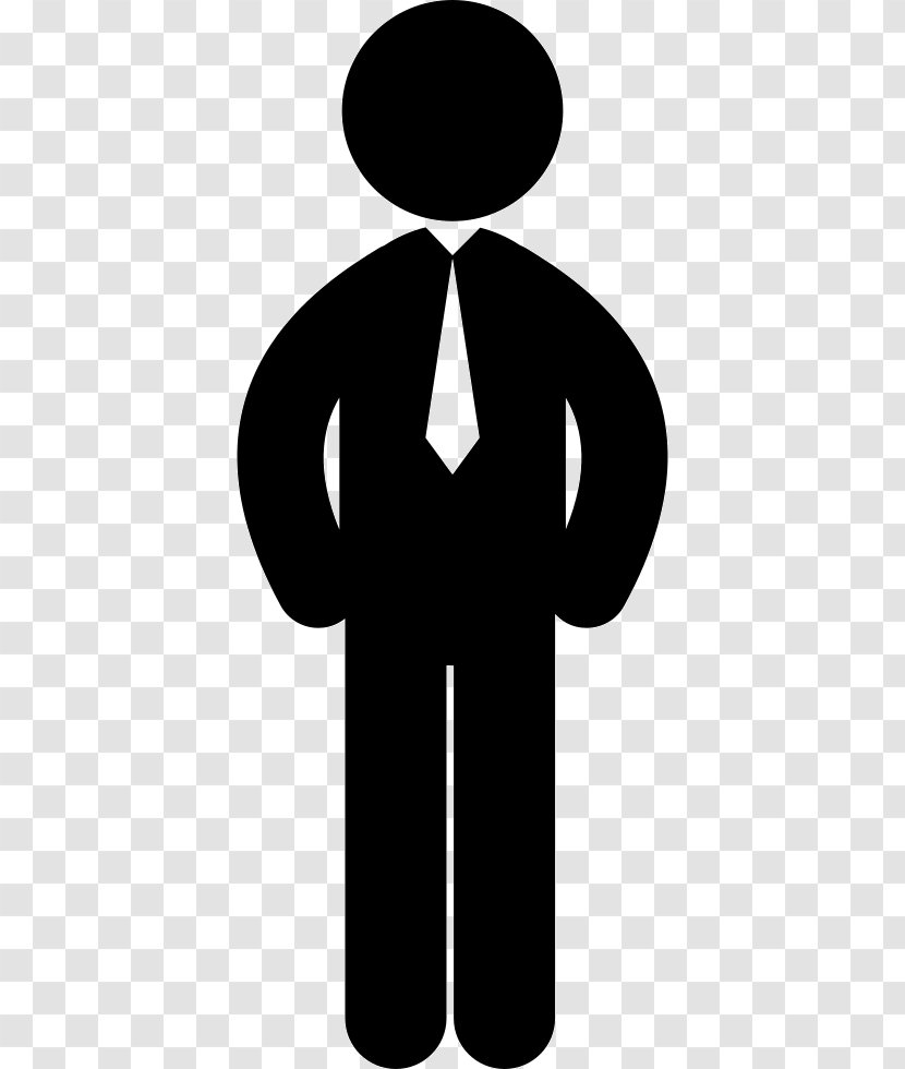 Business - Silhouette - Standing Transparent PNG