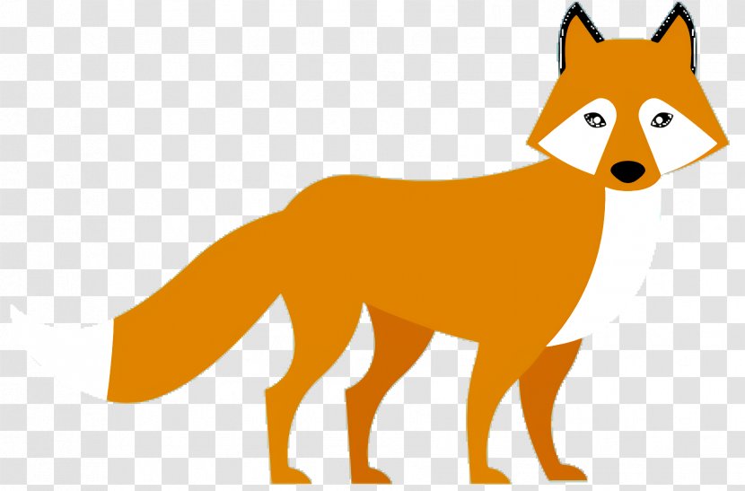 Fox Cartoon - Red - Swift Dingo Transparent PNG