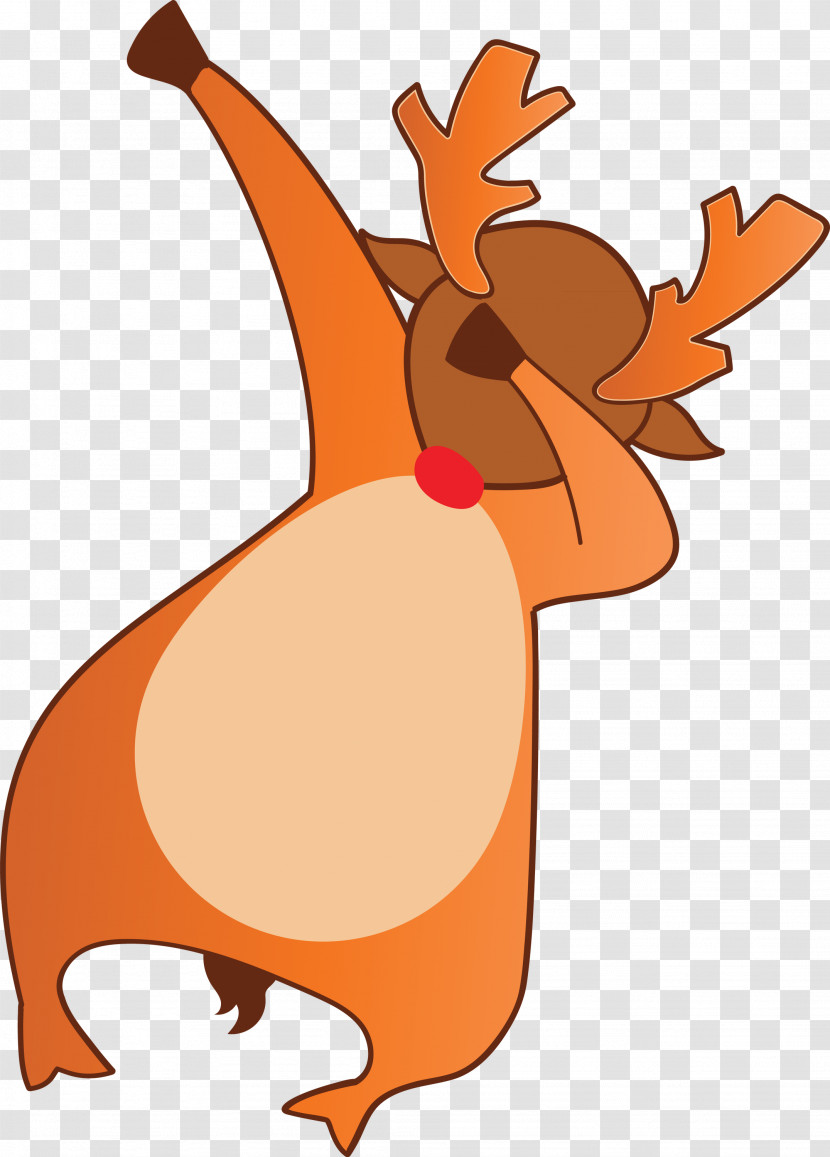 Dabbing Deer Transparent PNG