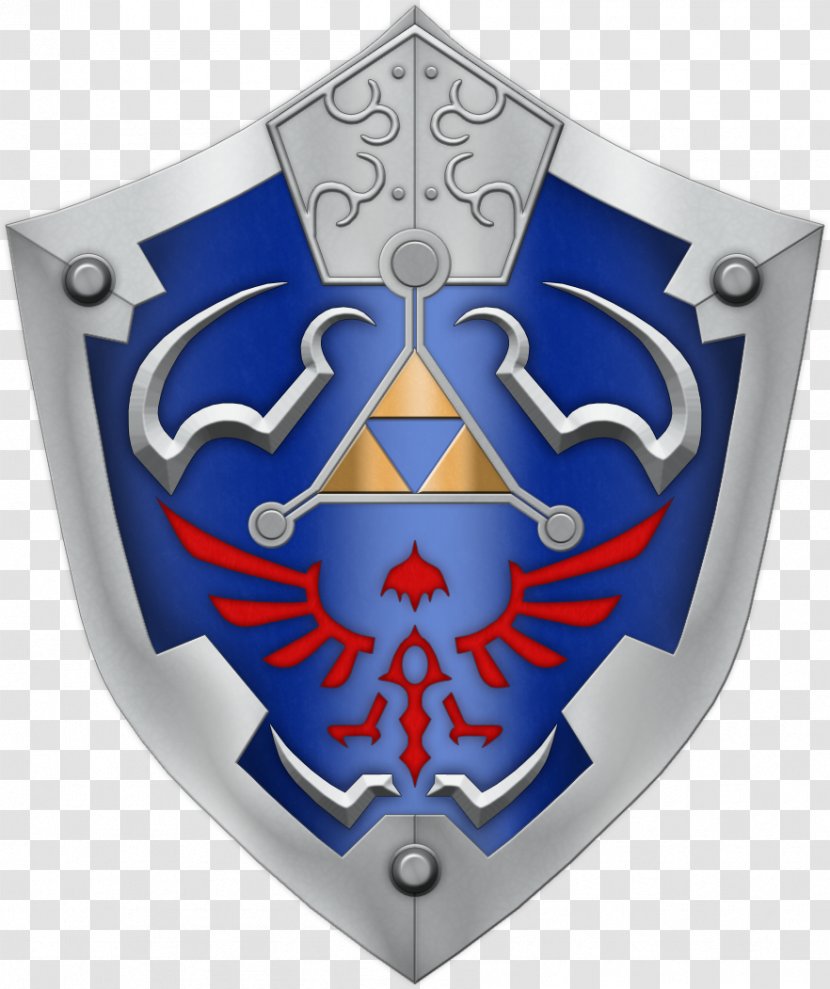 The Legend Of Zelda: Twilight Princess Link Skyward Sword Four Swords Adventures Wind Waker - Zelda - Schild Transparent PNG