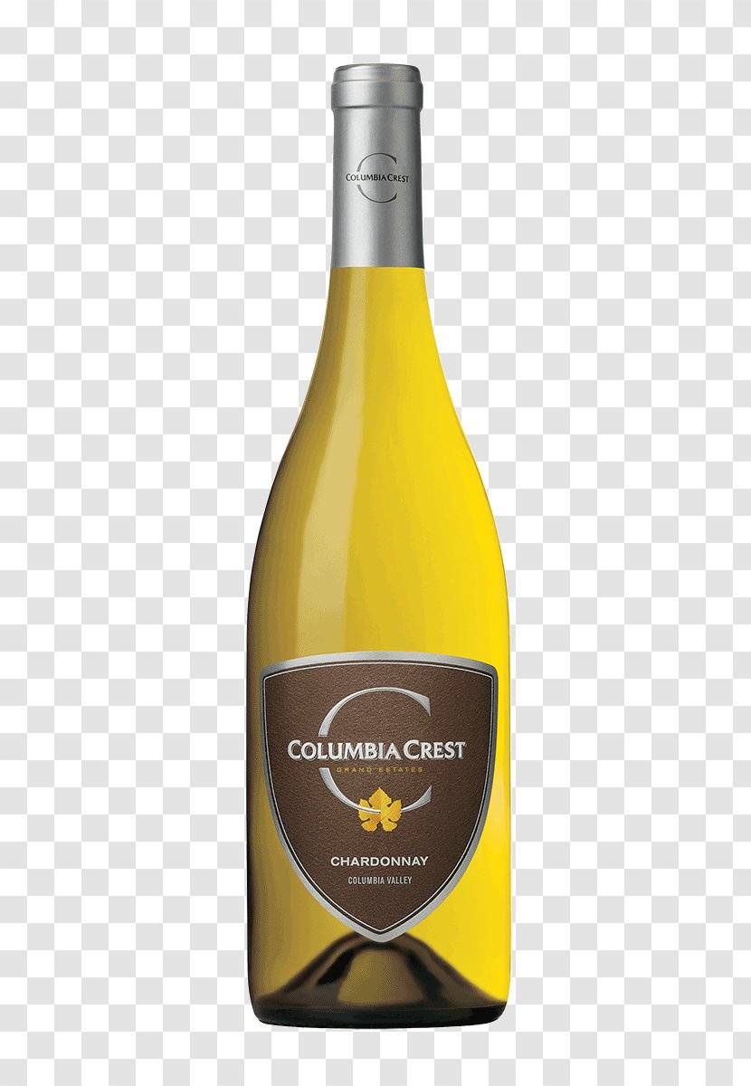 Columbia Crest Winery Chardonnay Cabernet Sauvignon Valley AVA - Wine Transparent PNG