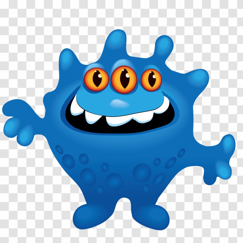 Monster Drawing Packaging And Labeling Art - Computer Virus Transparent PNG