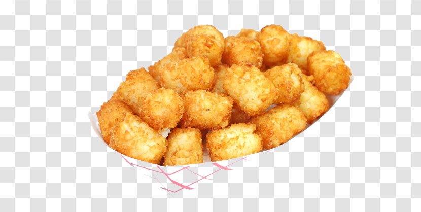Tater Tots French Fries Potato Frying Casserole - Junk Food Transparent PNG