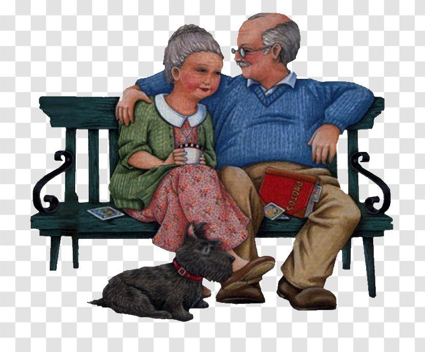 Old Age Animated Film Humour - Play - Anciano Transparent PNG