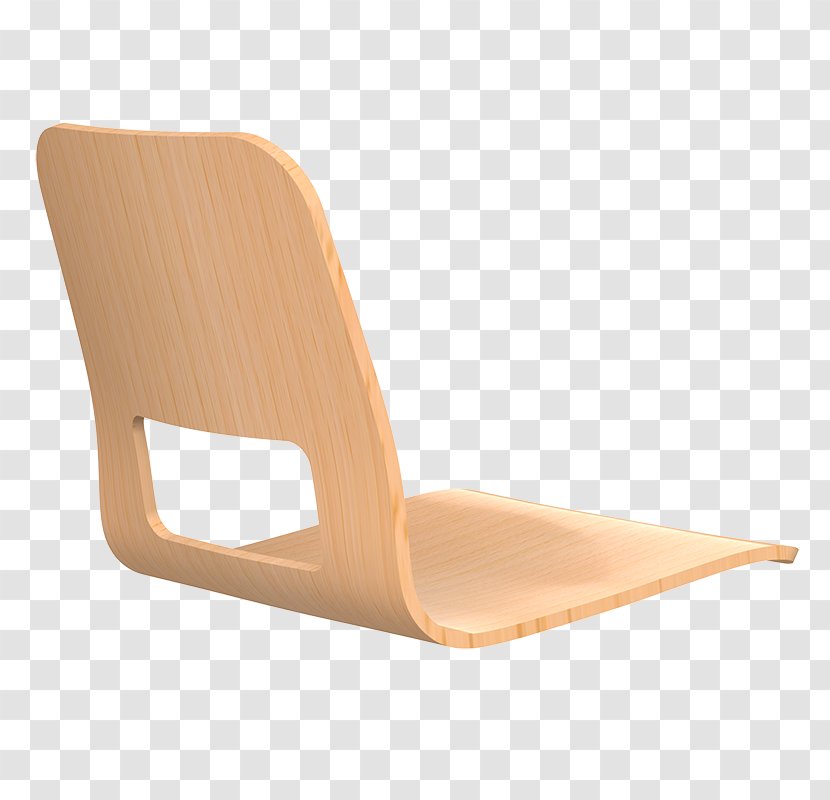 Chair Garden Furniture Beige - Wood Transparent PNG