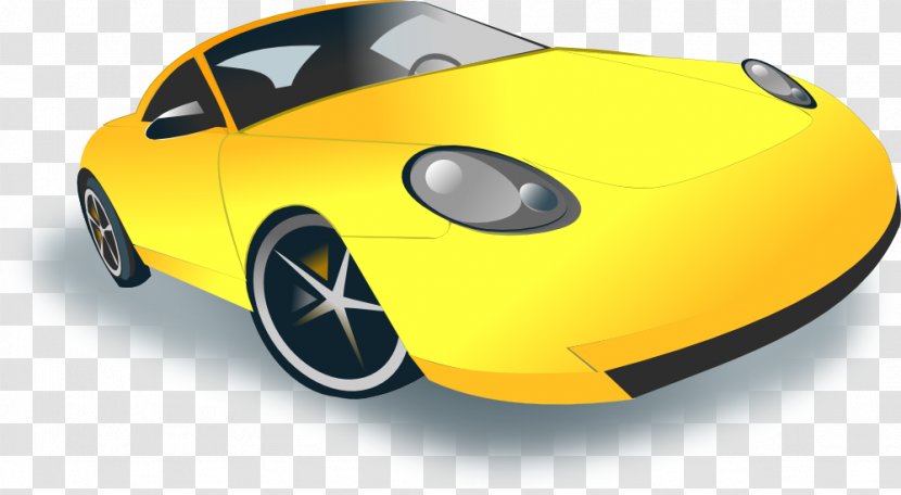 Sports Car Clip Art - Auto Racing - Graphics Images Transparent PNG