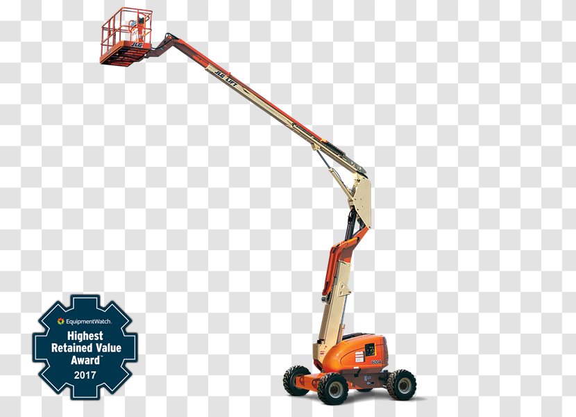 JLG Industries Aerial Work Platform Elevator Belt Manlift Telescopic Handler - Forklift - Touch Boom Transparent PNG