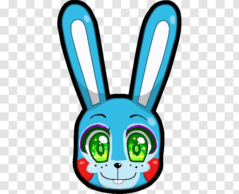 Clip Art Drawing Five Nights At Freddy's 2 Image Fan - Rabbit - Toy Bonnie Transparent PNG