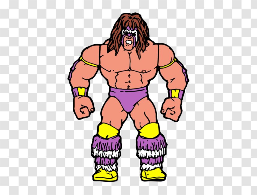 Cartoon H&M Clip Art - The Ultimate Warrior Transparent PNG