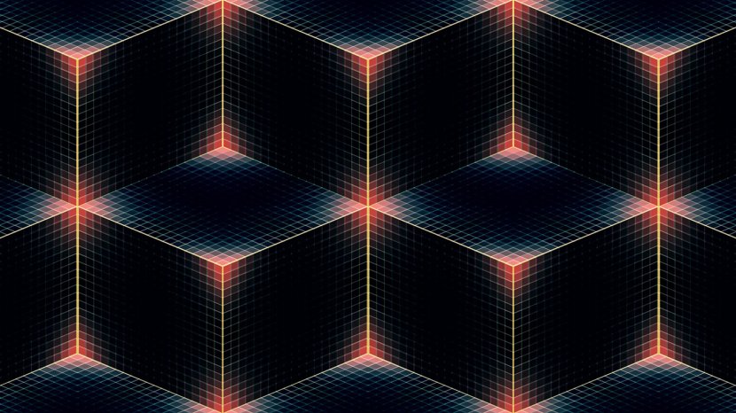 Desktop Wallpaper Cube Geometry Abstraction - Computer - 3d Transparent PNG