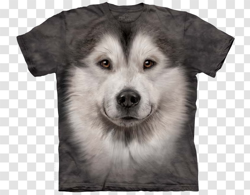 T-shirt Bernese Mountain Dog Alaskan Malamute Boston Terrier - Pet Transparent PNG